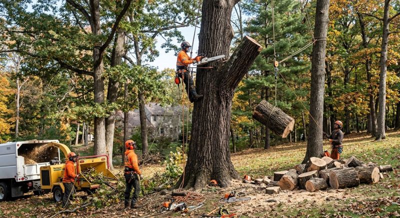 Hickory Tree Removal in Doylestown, PA